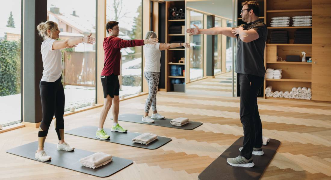 For exercise beginners and people who like it calmer. - Rosenalp Gesundheitsresort & SPA